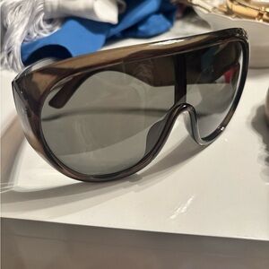 Stylish Oversized Olive Sunglasses